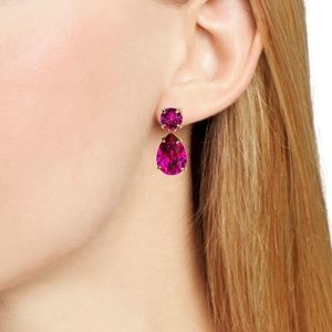 Kate Spade ♠️ Rose Fancy That Double Drop Earrings